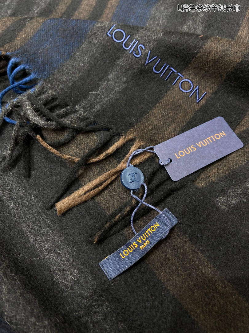 Louis Vuitton Scarves Designer Classic Scarf L38914