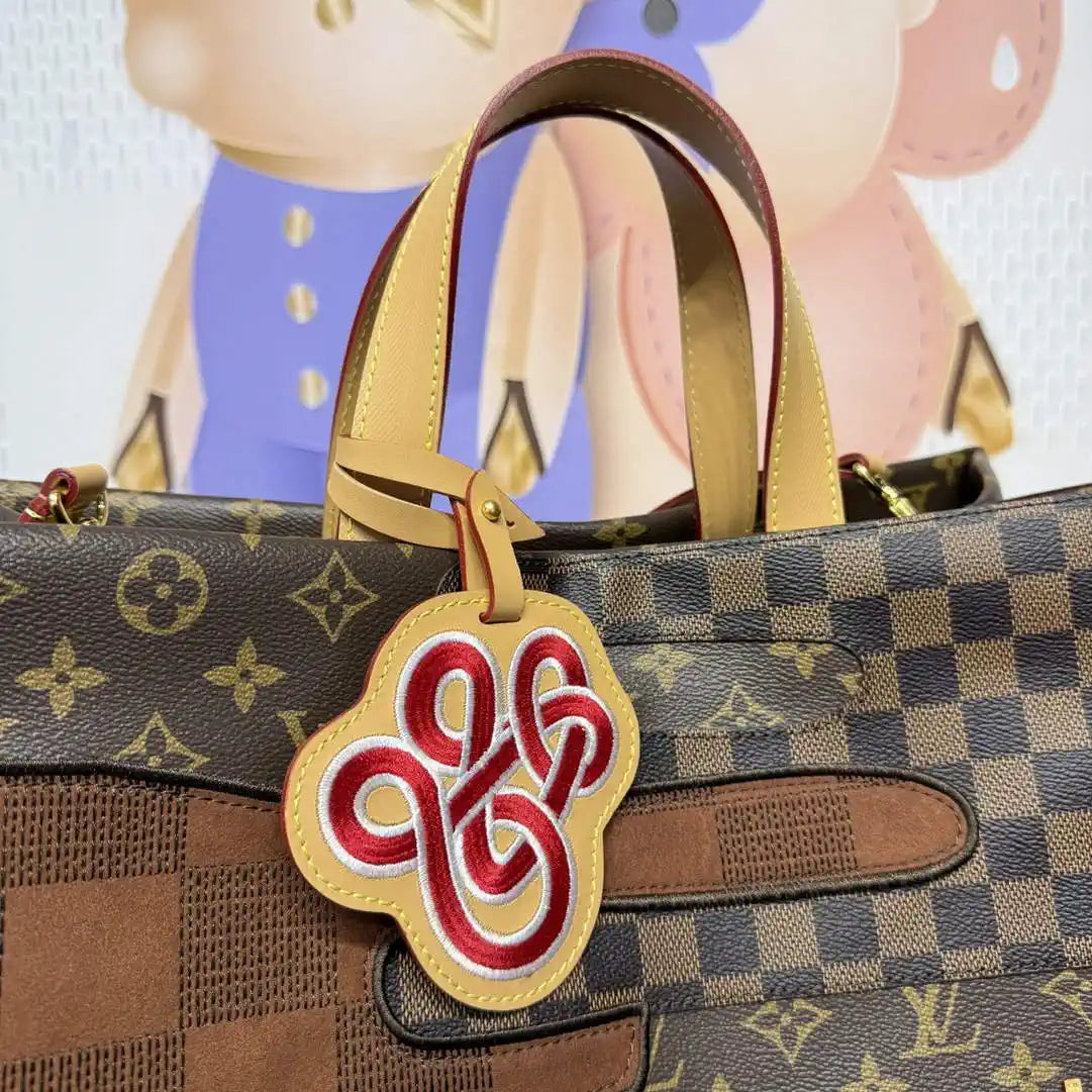 Louis Vuitton Shopper Tote MM Bag LV M15274 Other Monogram Canvas