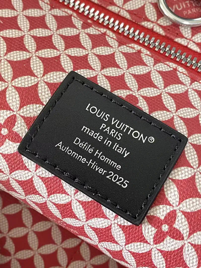 Louis Vuitton Shopper Tote MM Bag LV N40797 Other leathers White Black