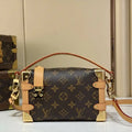 Louis Vuitton Side Trunk PM Bag LV M2A578 Monogram