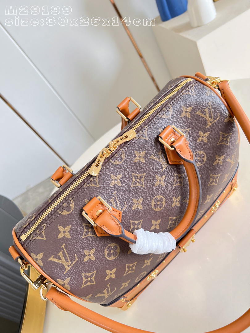 Louis Vuitton Speedy 30 Bag LV M29199 Monogram Brown