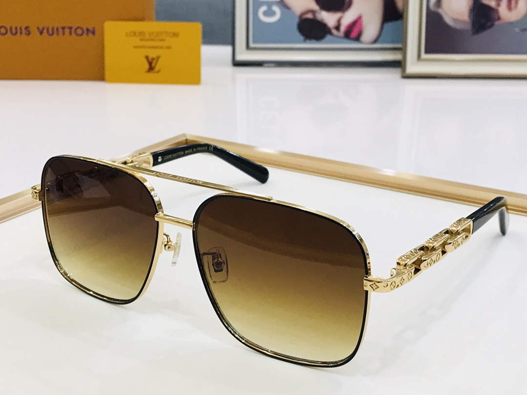 Louis Vuitton Sunglasses Luxury Fashion Show Sunglasses L33751 - Default Title - View 1