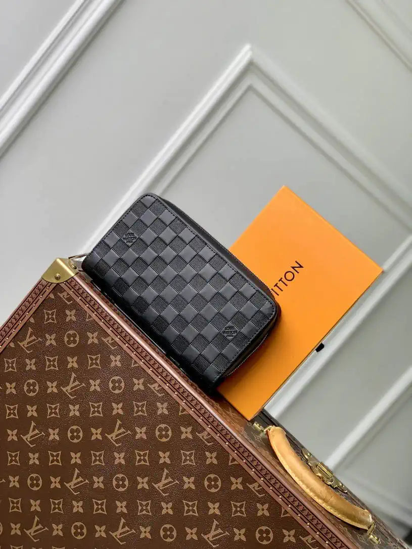 Louis Vuitton Wallet LV M61254 Monogram Black