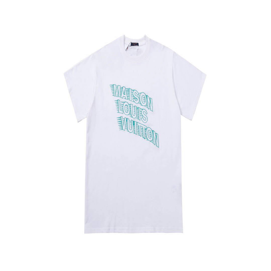 Louis Vuitton Women Men T-shirts Designer LV Short Sleeve Clothing L55711 - S - View 1