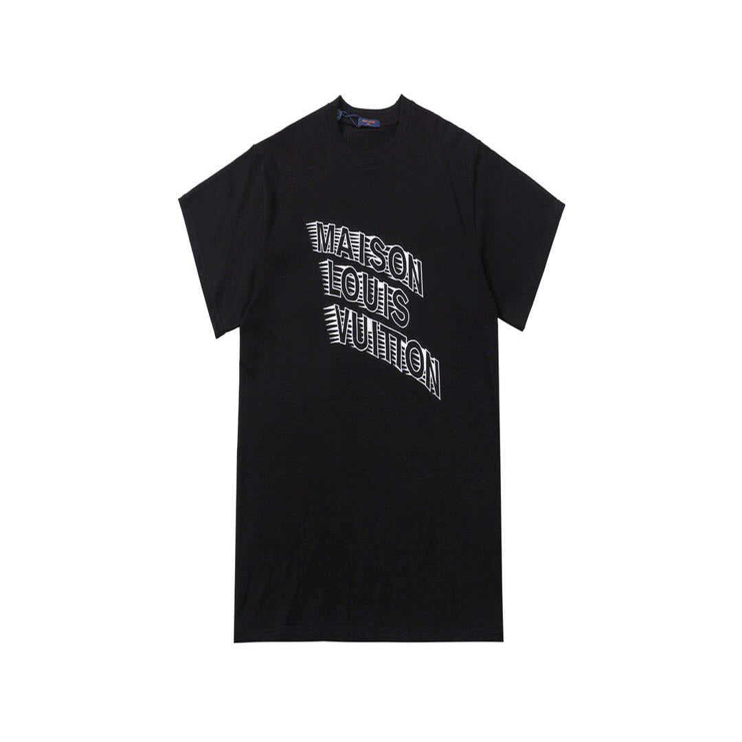 Louis Vuitton Women Men T-shirts Designer LV Short Sleeve Clothing L55712 - S - View 1