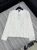 Louis Vuitton Women Monogram long-sleeved LV T-shirt  L55805