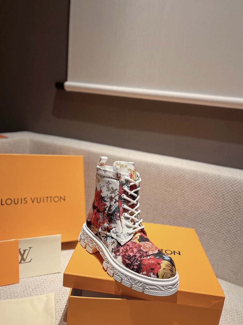 Louis Vuitton Women Shoes 1A9O8Q Laureate Platform Desert Boot 194497 - 35 - View 4