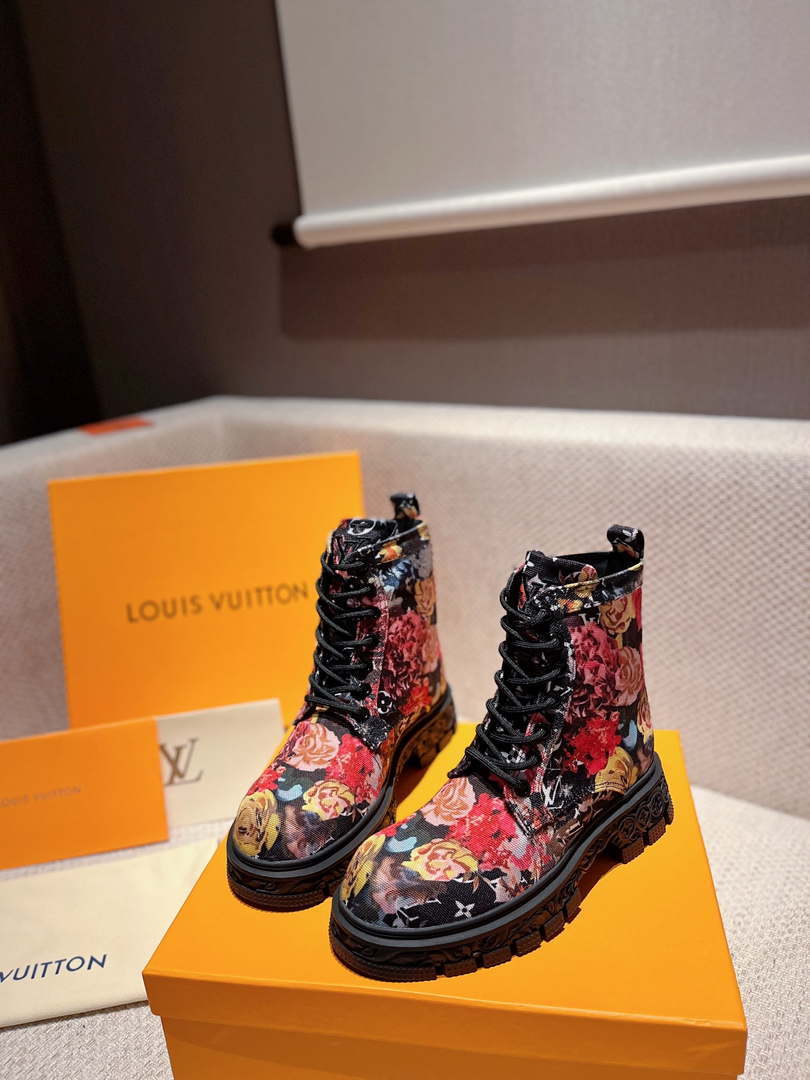 Louis Vuitton Women Shoes 1A9O8Q Laureate Platform Desert Boot 194499 - 35 - View 8