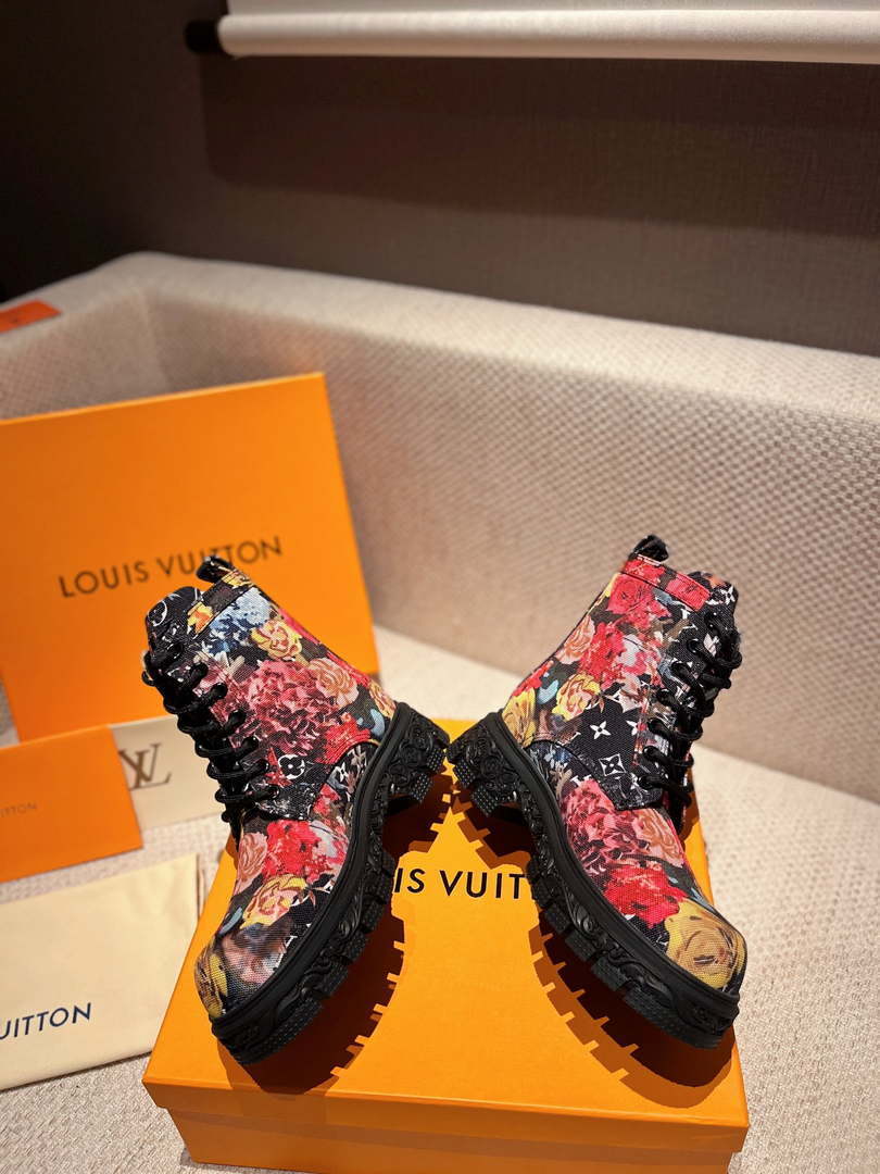 Louis Vuitton Women Shoes 1A9O8Q Laureate Platform Desert Boot 194499 - 35 - View 5