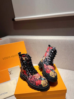 Louis Vuitton Women Shoes 1A9O8Q Laureate Platform Desert Boot 194499 - 35 - View 3