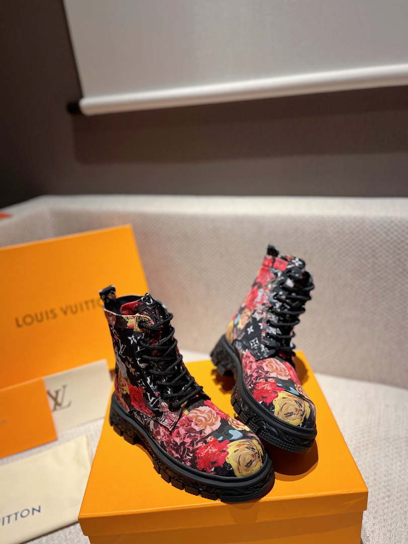 Louis Vuitton Women Shoes 1A9O8Q Laureate Platform Desert Boot 194499 - 35 - View 3