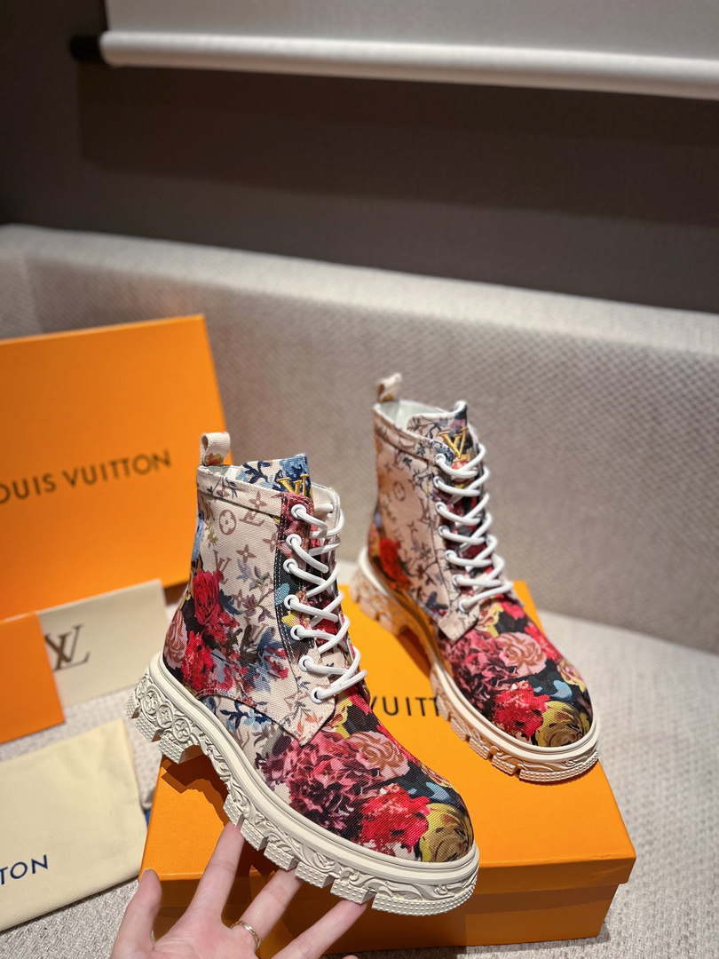 Louis Vuitton Women Shoes 1A9O8Q Laureate Platform Desert Boot 194500 - 35 - View 8