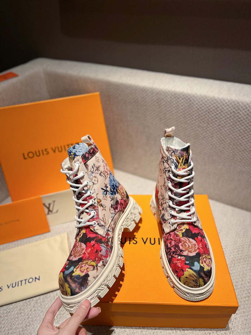 Louis Vuitton Women Shoes 1A9O8Q Laureate Platform Desert Boot 194500 - 35 - View 7