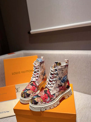 Louis Vuitton Women Shoes 1A9O8Q Laureate Platform Desert Boot 194500 - 35 - View 1