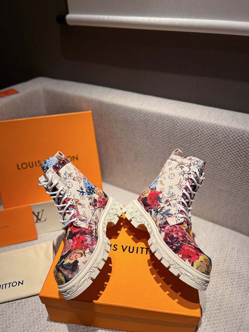 Louis Vuitton Women Shoes 1A9O8Q Laureate Platform Desert Boot 194500 - 35 - View 3