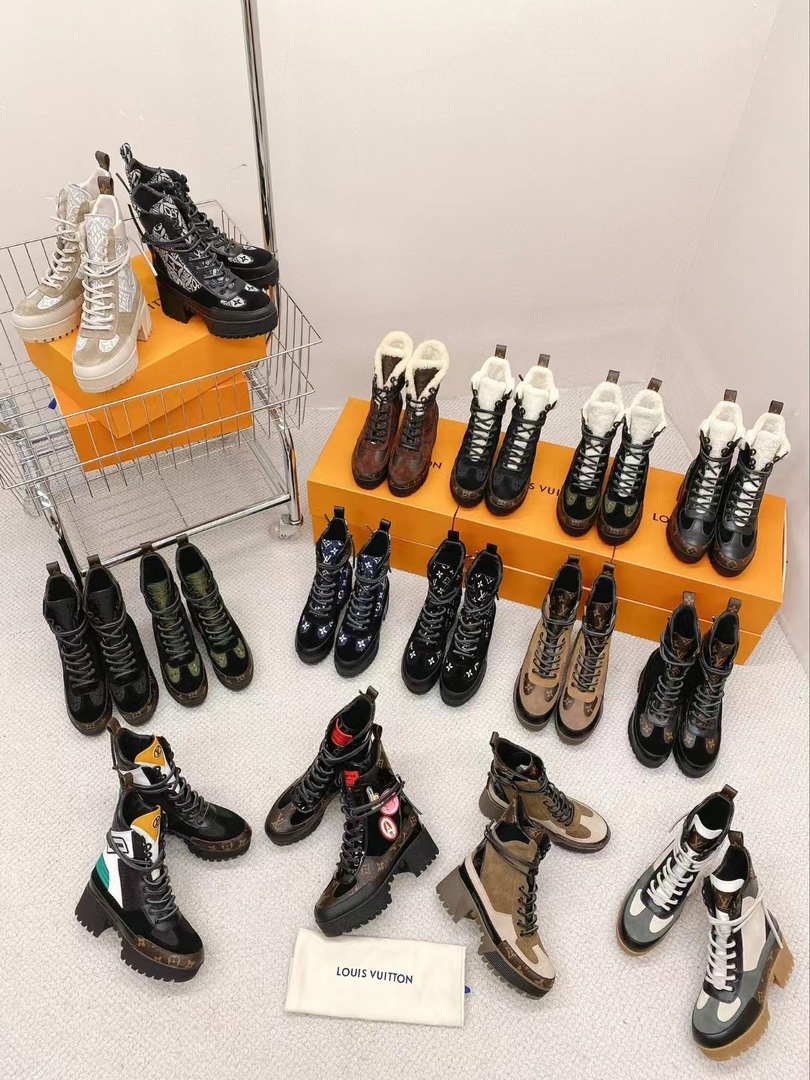 Louis Vuitton Women Shoes 1AAJ4M Territory Flat Rangers 2022 Collection L60098