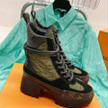 Louis Vuitton Women Shoes 1AAJ4M Territory Flat Rangers 2022 Collection L60098 - 35 - View 1