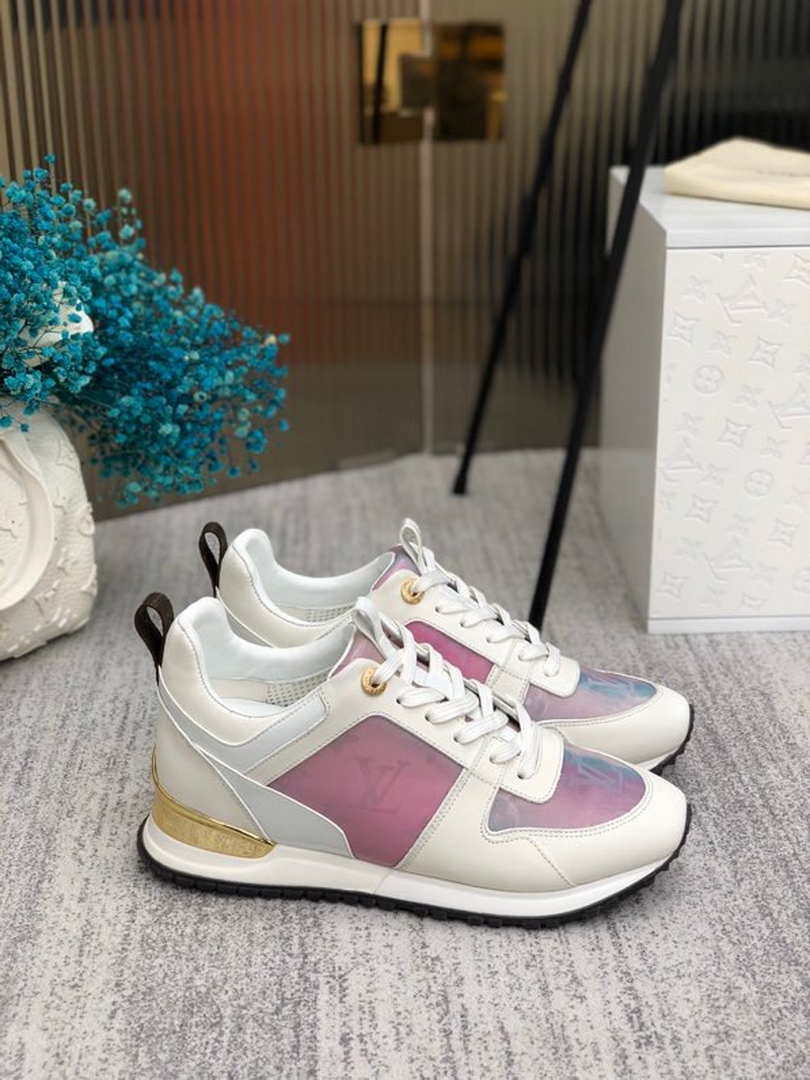 Louis Vuitton Women's 1AANMH Run Away Sneaker LV Shoes M60305 - 35 - View 1