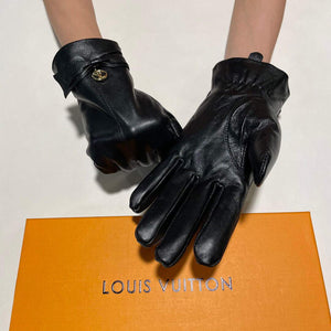 Louis Vuitton Women's Gloves Designer Leather Gloves M77050 - Default Title - View 7