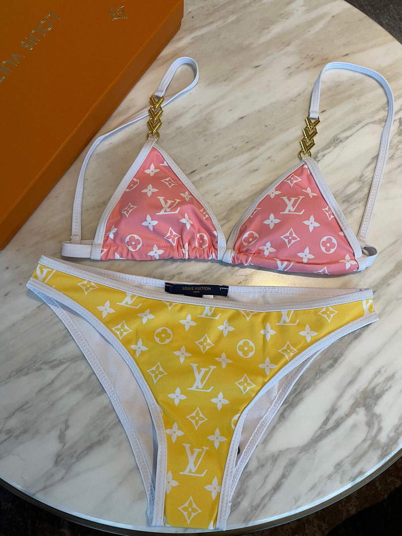 Louis Vuitton Women's Night Low Rise Bikini Suit L66930