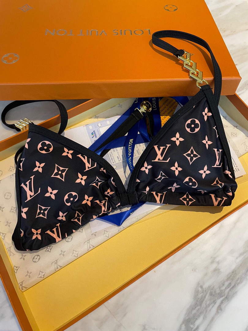 Louis Vuitton Women's Night Low Rise Bikini Suit L66931
