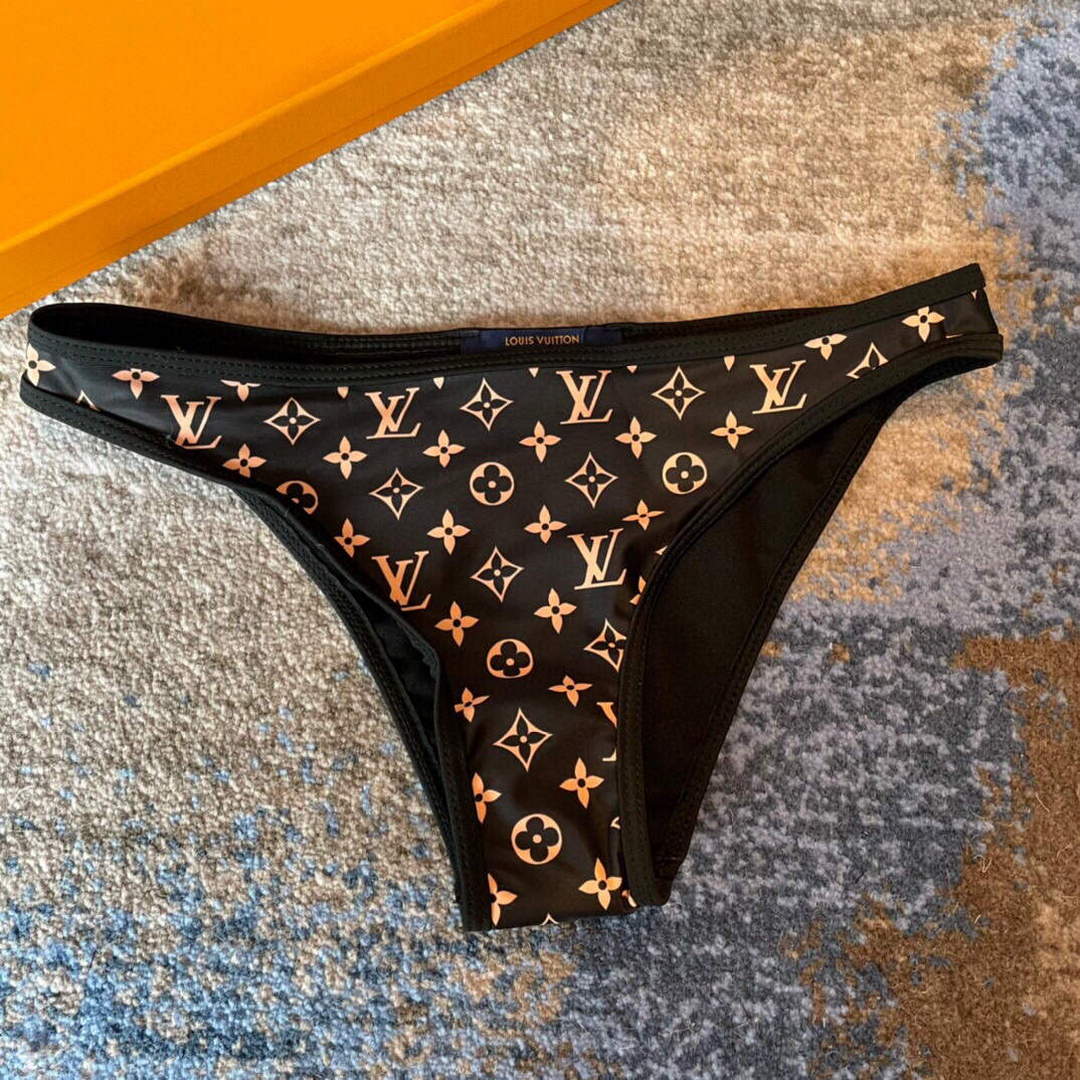 Louis Vuitton Women's Night Low Rise Bikini Suit L66931