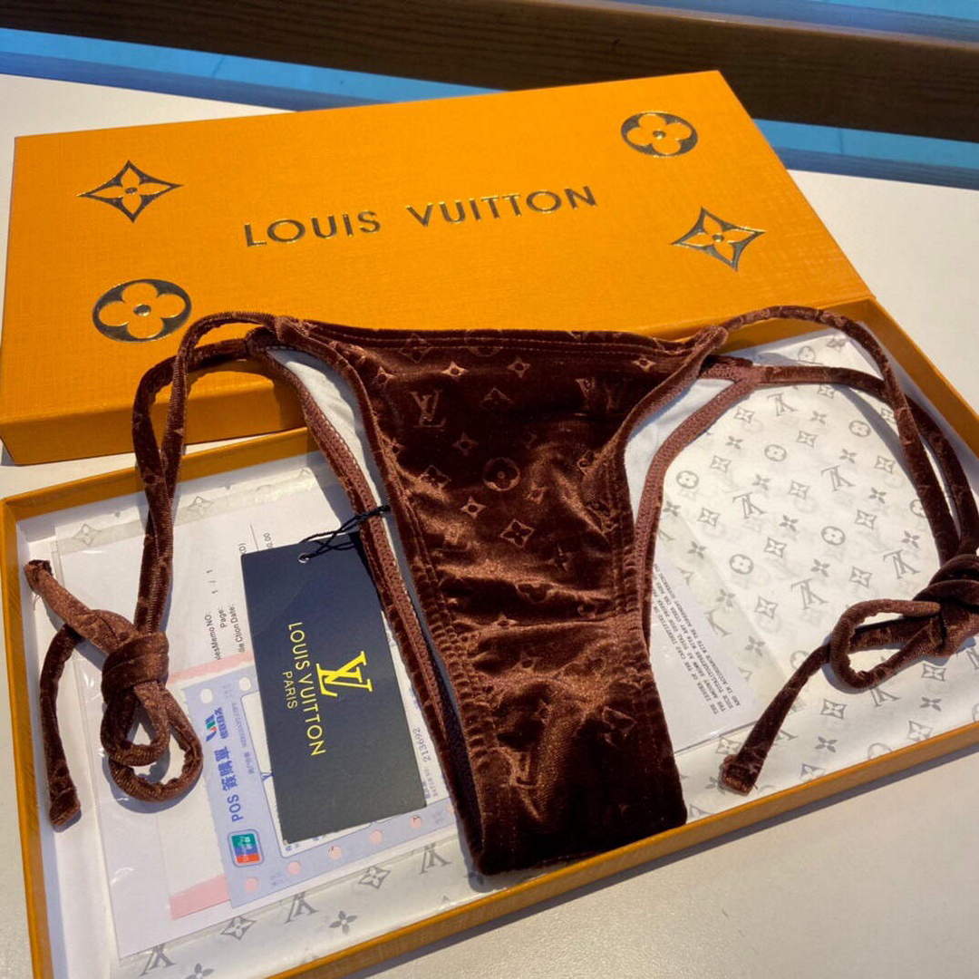 Louis Vuitton Women's Night Low Rise Bikini Suit L66933