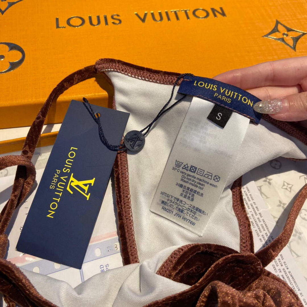 Louis Vuitton Women's Night Low Rise Bikini Suit L66933