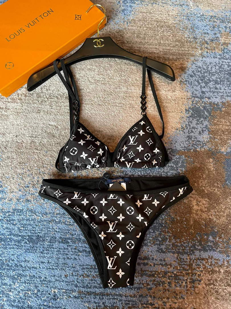 Louis Vuitton Women's Night Low Rise Bikini Suit L66934