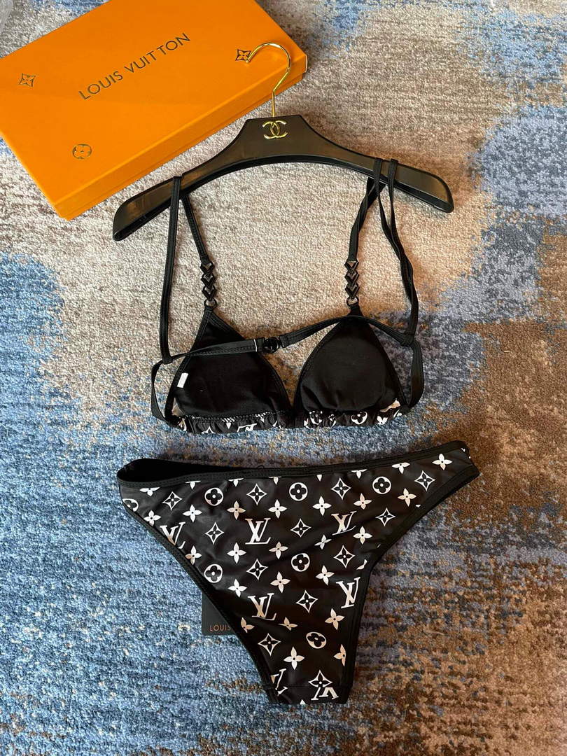 Louis Vuitton Women's Night Low Rise Bikini Suit L66934