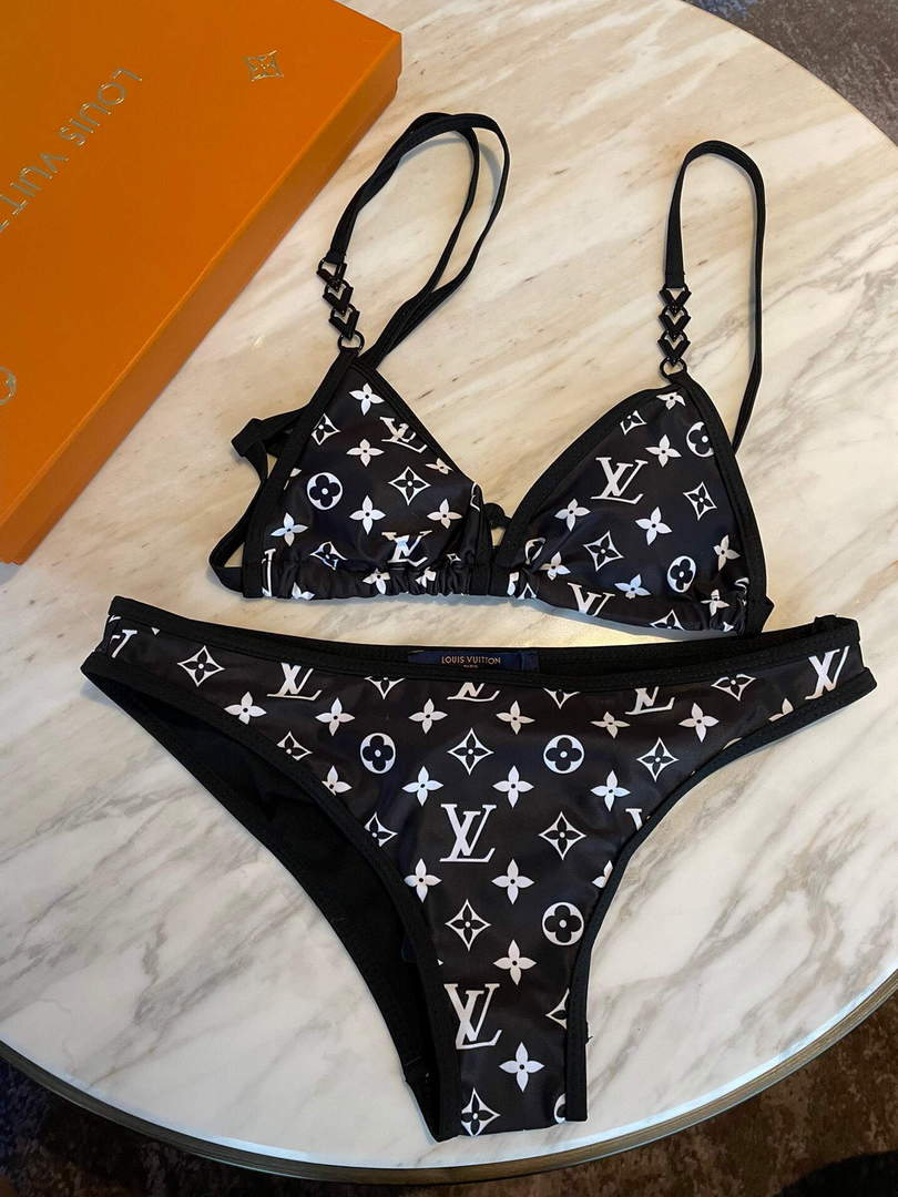 Louis Vuitton Women's Night Low Rise Bikini Suit L66934