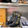 Louis Vuitton Women's Short Boot Designer LV Shoes M60148 - 35 - View 1