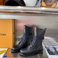 Louis Vuitton Women's Short Boot Designer LV Shoes M60152 - 35 - View 1