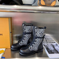 Louis Vuitton Women's Short Boot Designer LV Shoes M60154 - 35 - View 1