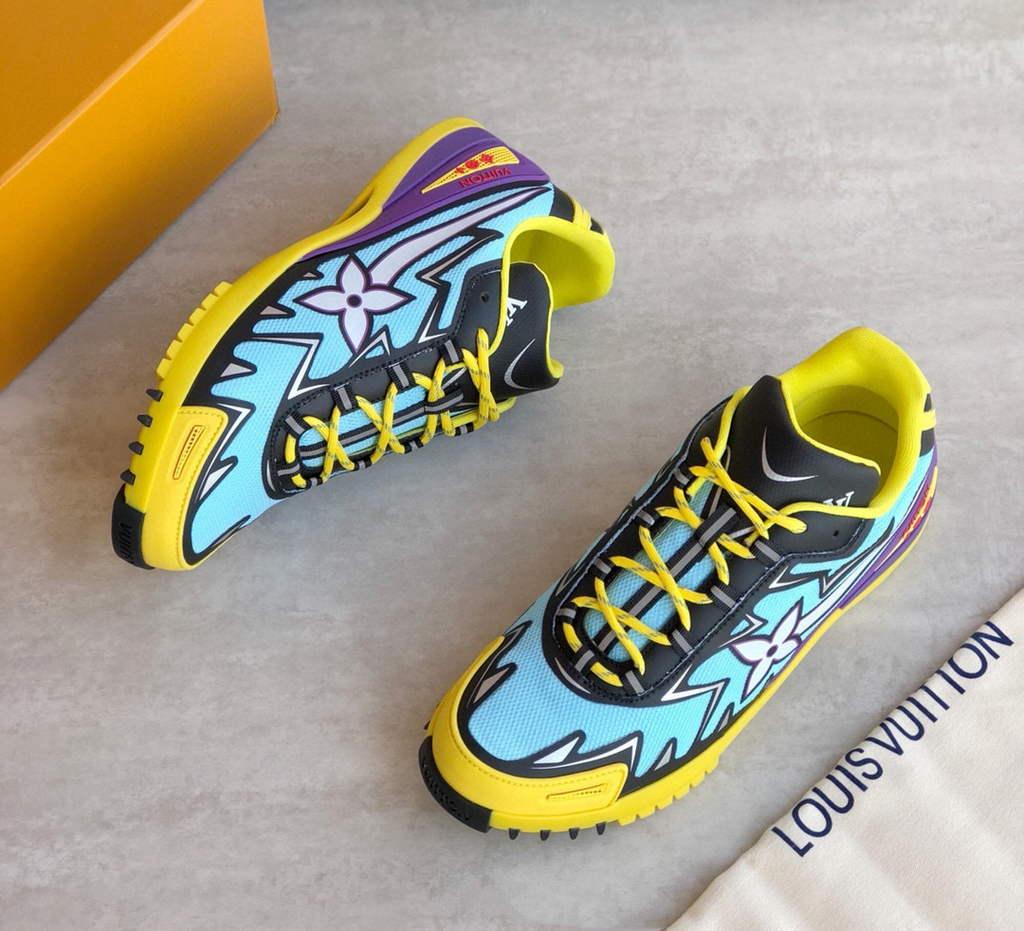 Louis Vuitton Women's Sneaker Designer LV Shoes M60160 - 35 - View 1
