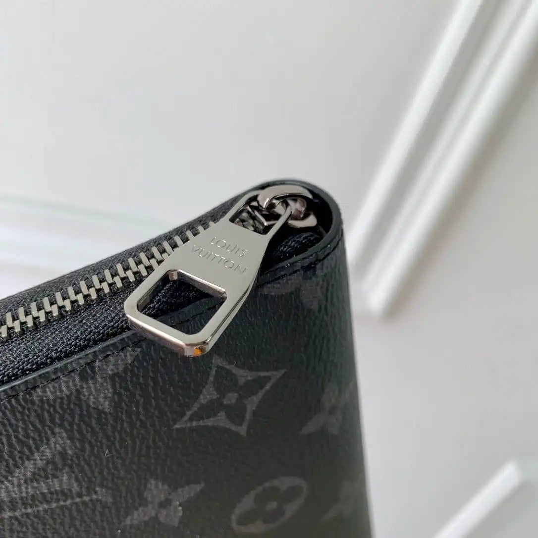 Louis Vuitton Zippy Wallet LV M60002  Monogram Eclipse