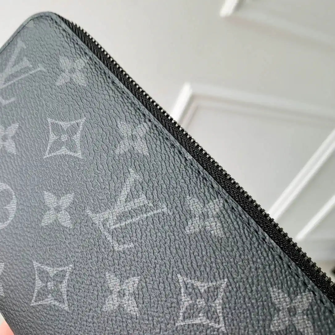 Louis Vuitton Zippy Wallet LV M60017 Monogram Eclipse