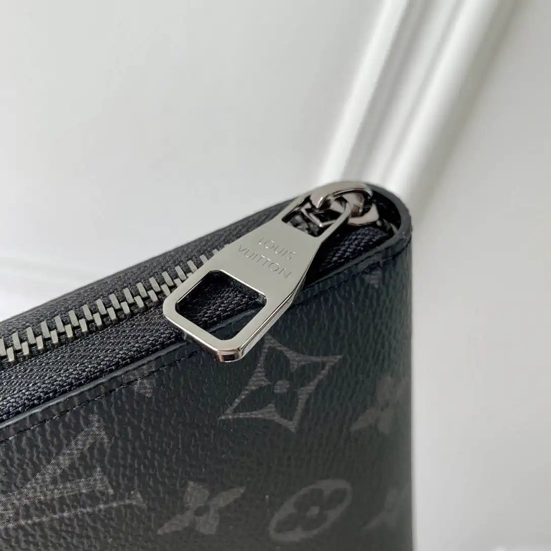 Louis Vuitton Zippy Wallet LV M60017 Monogram Eclipse