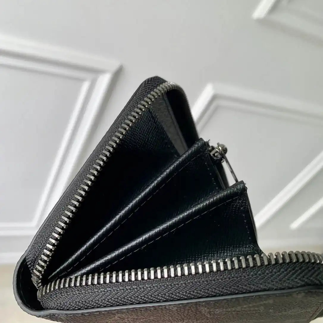 Louis Vuitton Zippy Wallet LV M60017 Monogram Eclipse