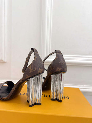 LV 1A4V1M Louis Vuitton Silhouette Sandals L66381 - US 4=Euro 35 - View 7