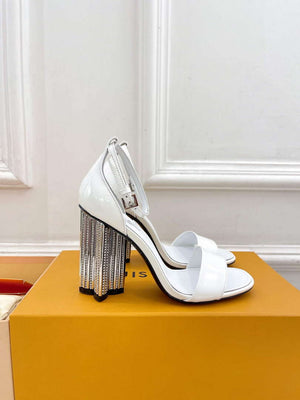 LV 1A4V1M Louis Vuitton Silhouette Sandals L66382 - US 4=Euro 35 - View 5