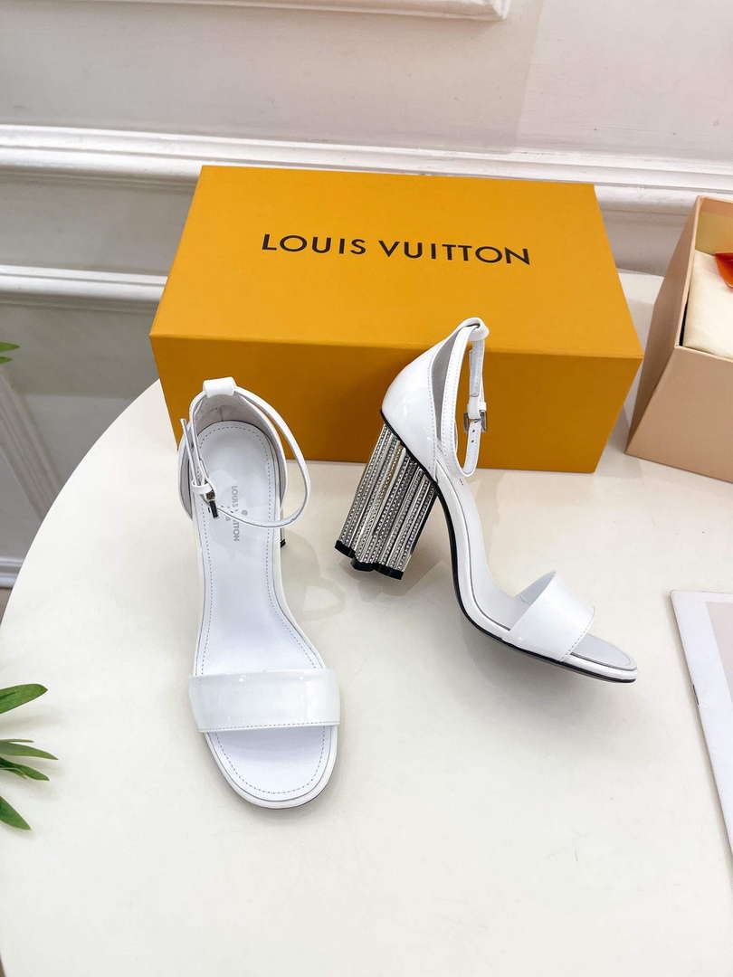 LV 1A4V1M Louis Vuitton Silhouette Sandals L66382 - US 4=Euro 35 - View 6