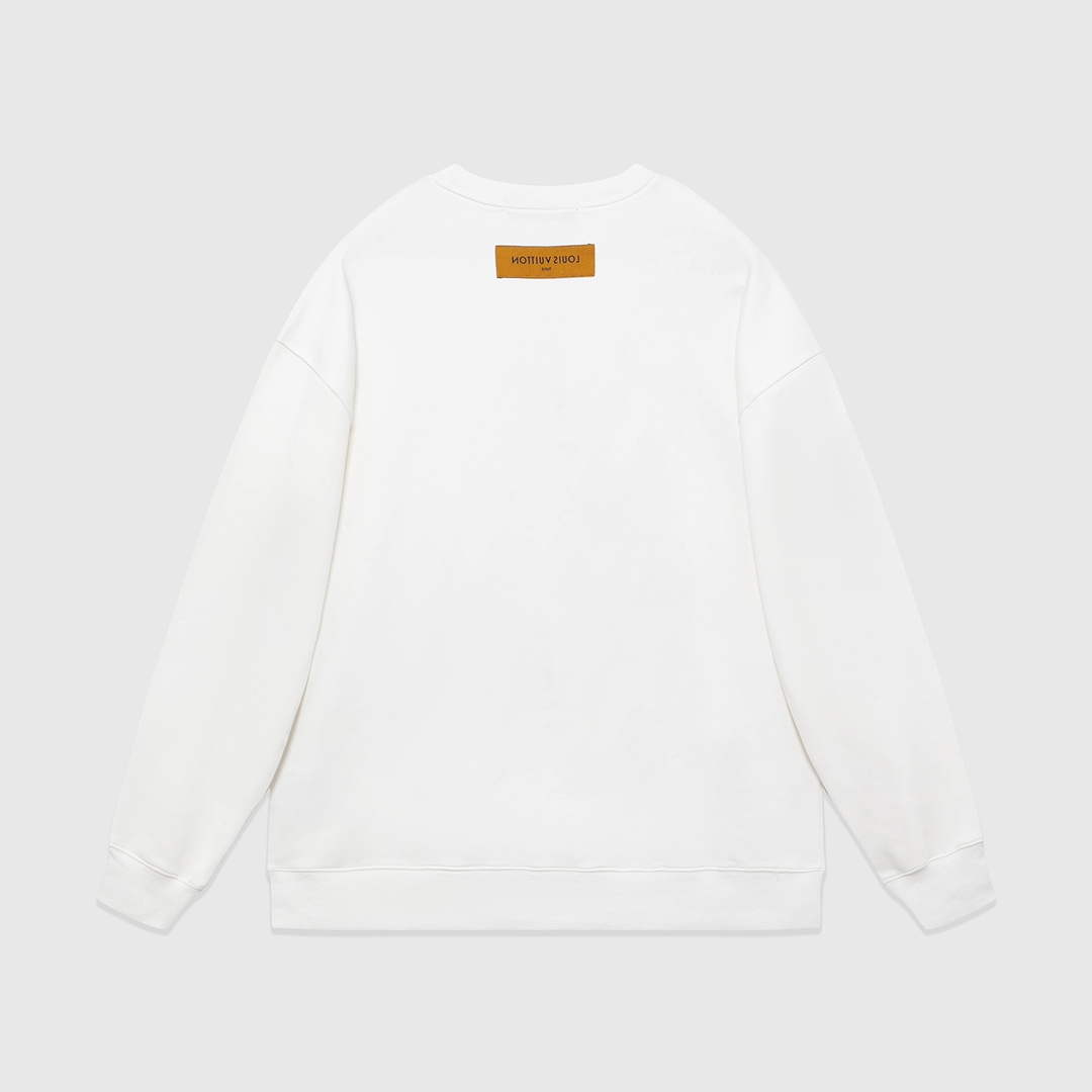 LV 1A8GVQ Men's Women's Hoodie Crew Neck Sweatshirt L55728