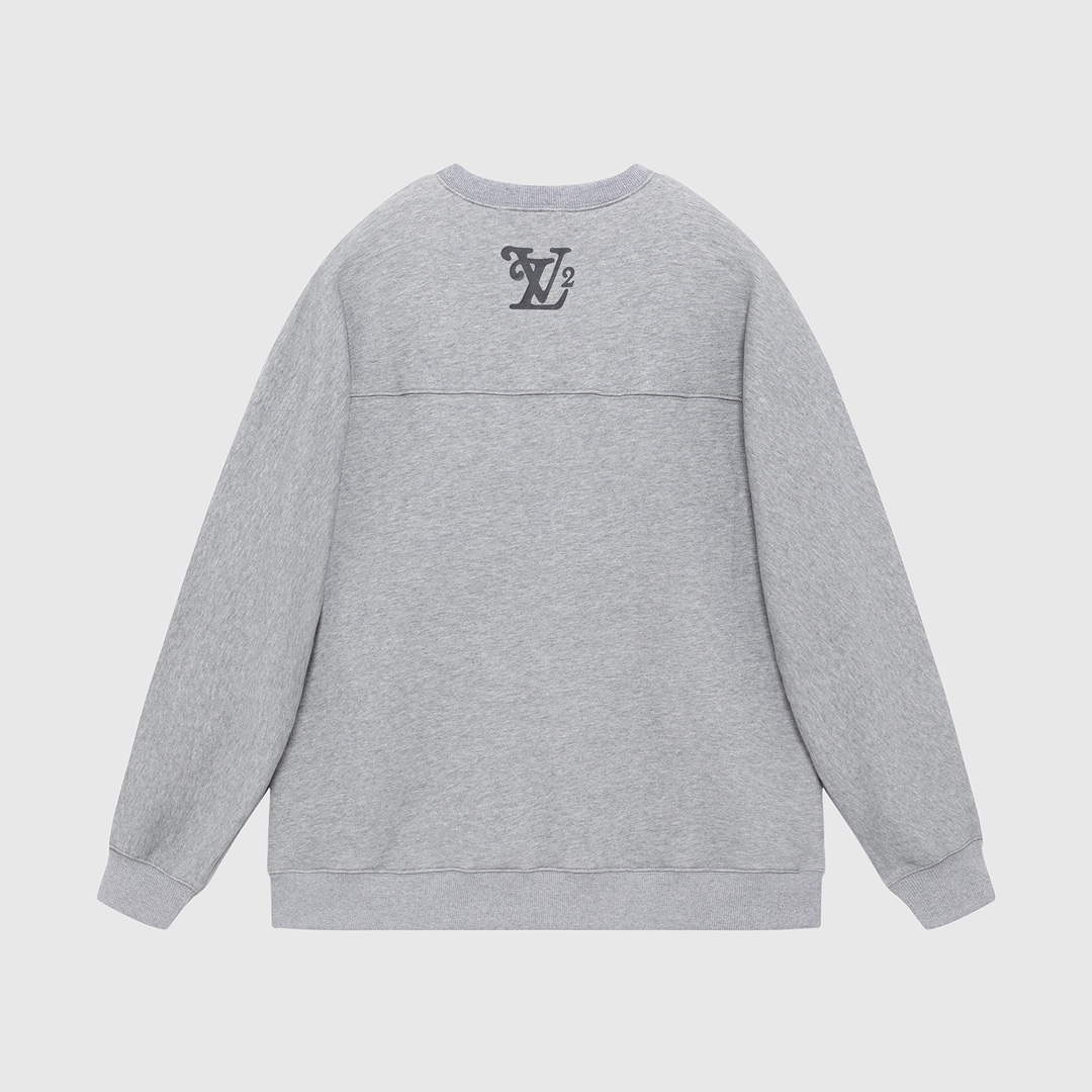 LV 1A8GVQ Men's Women's Hoodie Crew Neck Sweatshirt L55730