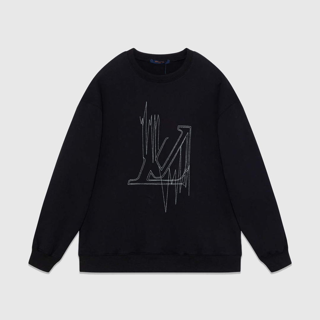 LV 1A8GVQ Men's Women's Hoodie Crew Neck Sweatshirt L55732