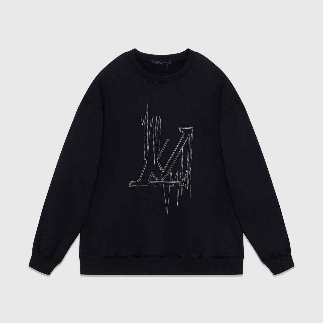 LV 1A8GVQ Men's Women's Hoodie Crew Neck Sweatshirt L55732