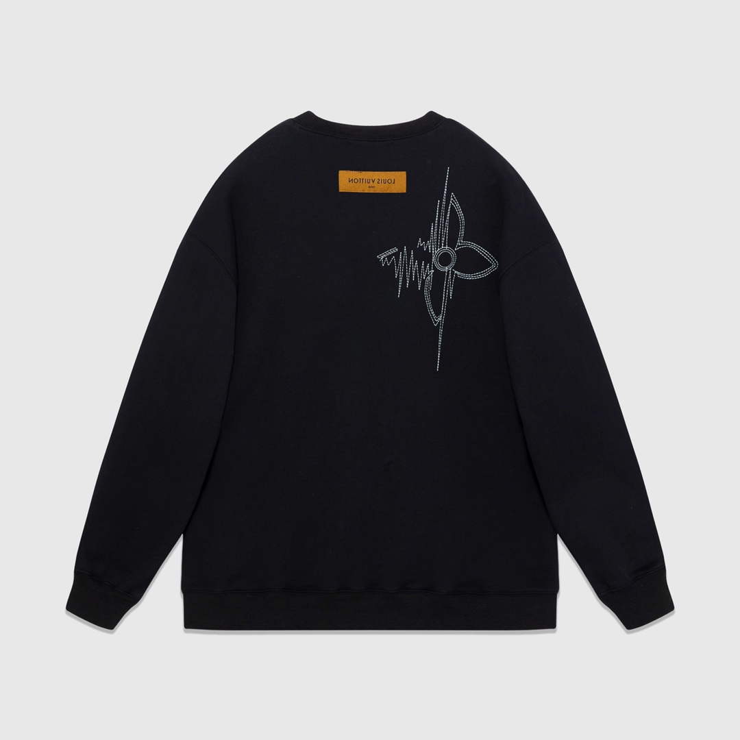 LV 1A8GVQ Men's Women's Hoodie Crew Neck Sweatshirt L55732