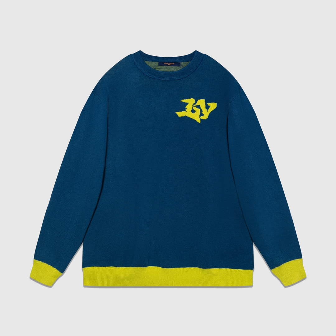 LV 1AA4R9 Men's Women's Hoodie Crew Neck Sweatshirt L55734