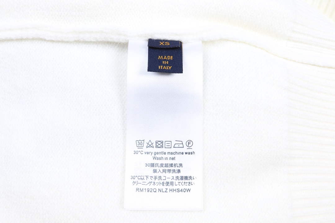 LV 1A9GO5 Men's Women's High-density cashmere-blend sweater L55743
