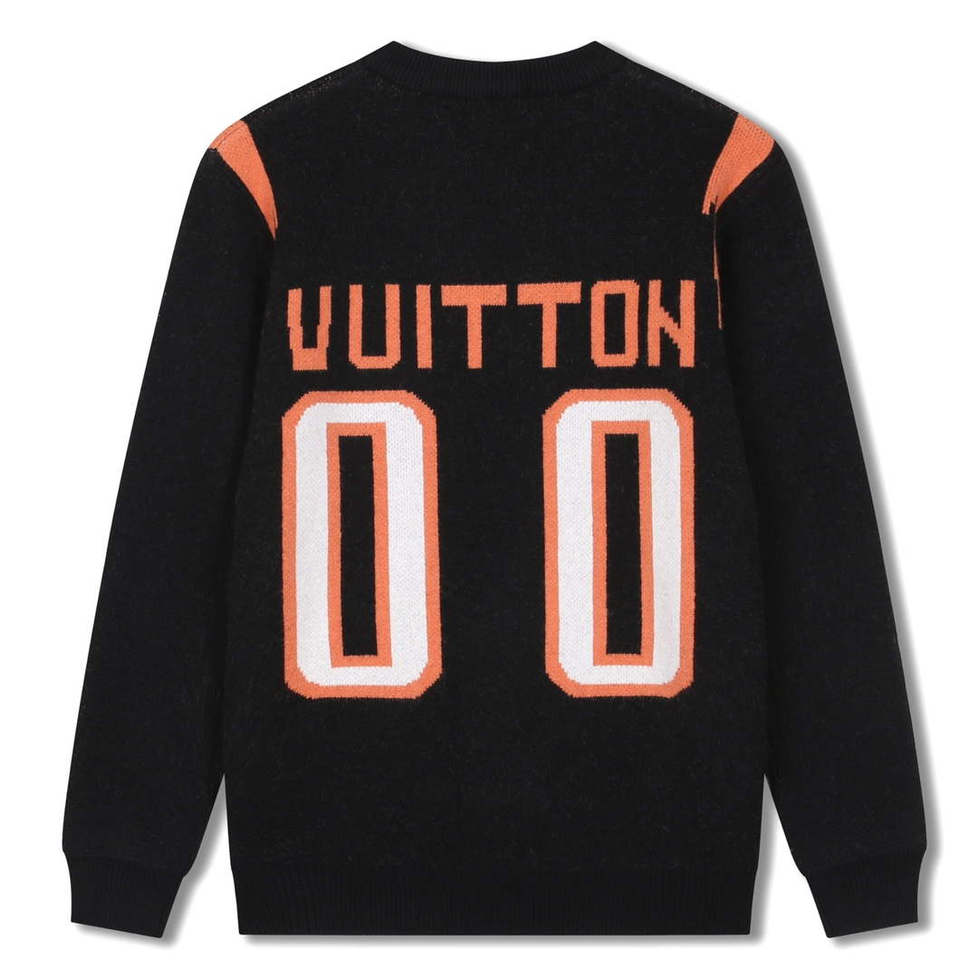 LV 1A9GO5 Men's Women's High-density cashmere-blend sweater L55744